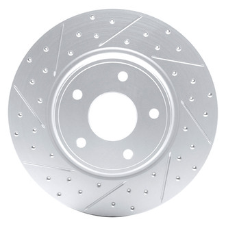 DFC® - Drilled and Slotted Rear Driver Side Brake Rotor
