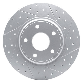 DFC® - Drilled and Slotted Rear Passenger Side Brake Rotor