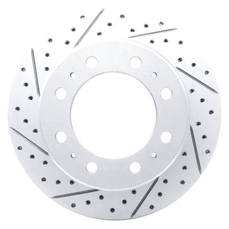DFC® - Drilled and Slotted Rear Driver Side Brake Rotor