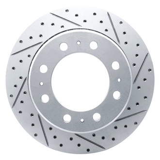 DFC® - Drilled and Slotted Rear Passenger Side Brake Rotor