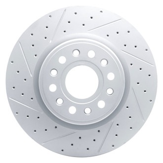 DFC® - Drilled and Slotted Front Driver Side Brake Rotor