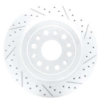 DFC® - Drilled and Slotted Rear Passenger Side Brake Rotor