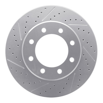 DFC® - Drilled and Slotted Rear Driver Side Brake Rotor