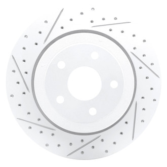 DFC® - Drilled and Slotted Rear Driver Side Brake Rotor