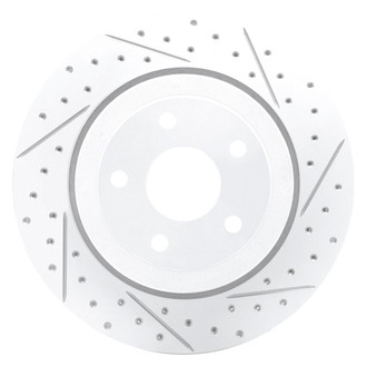 DFC® - Drilled and Slotted Rear Passenger Side Brake Rotor
