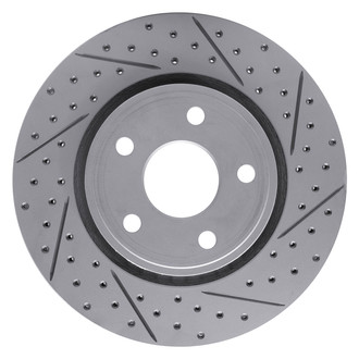 DFC® - Drilled and Slotted Front Passenger Side Brake Rotor