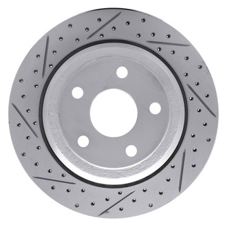 DFC® - Drilled and Slotted Rear Passenger Side Brake Rotor