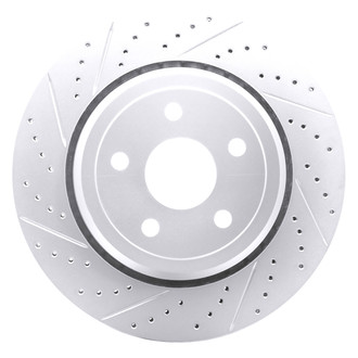 DFC® - Drilled and Slotted Rear Driver Side Brake Rotor