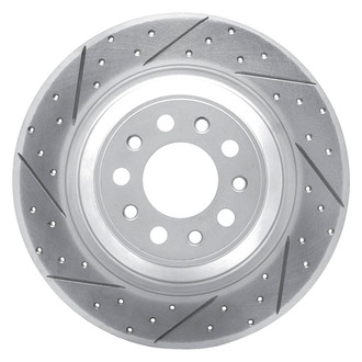 DFC® - Drilled and Slotted Rear Driver Side Brake Rotor