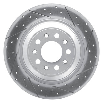 DFC® - Drilled and Slotted Rear Passenger Side Brake Rotor