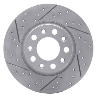 DFC® - Drilled and Slotted Rear Driver Side Brake Rotor