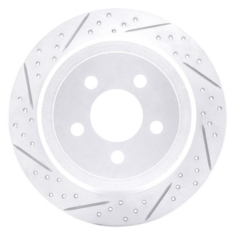DFC® - Drilled and Slotted Rear Driver Side Brake Rotor