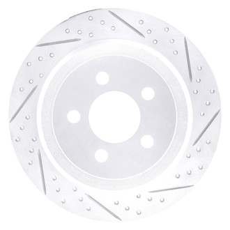 DFC® - Drilled and Slotted Rear Passenger Side Brake Rotor