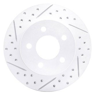 DFC® - Drilled and Slotted Front Driver Side Brake Rotor