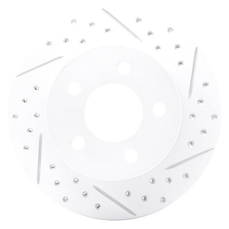 DFC® - Drilled and Slotted Front Passenger Side Brake Rotor