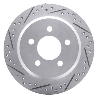 DFC® - Drilled and Slotted Rear Driver Side Brake Rotor