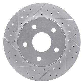 DFC® - Drilled and Slotted Front Driver Side Brake Rotor