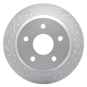 DFC® - Drilled and Slotted Rear Driver Side Brake Rotor