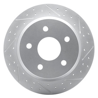 DFC® - Drilled and Slotted Rear Passenger Side Brake Rotor