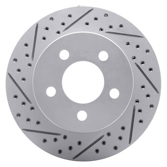 DFC® - Drilled and Slotted Front Driver Side Brake Rotor