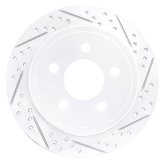 DFC® - Drilled and Slotted Rear Passenger Side Brake Rotor
