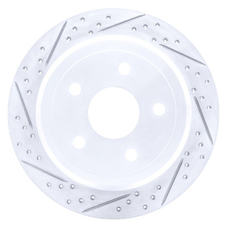 DFC® - Drilled and Slotted Rear Driver Side Brake Rotor