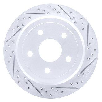 DFC® - Drilled and Slotted Rear Passenger Side Brake Rotor
