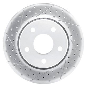 DFC® - Drilled and Slotted Front Driver Side Brake Rotor