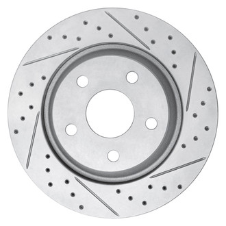 DFC® - Drilled and Slotted Front Passenger Side Brake Rotor