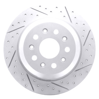 DFC® - Drilled and Slotted Rear Passenger Side Brake Rotor