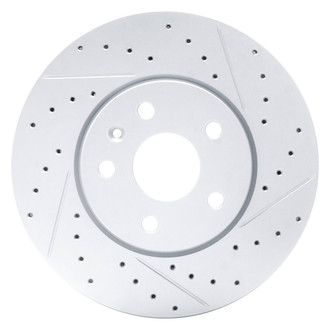 DFC® - Drilled and Slotted Front Passenger Side Brake Rotor