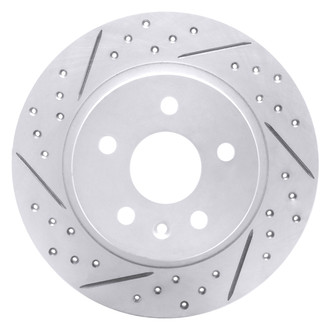DFC® - Drilled and Slotted Rear Driver Side Brake Rotor