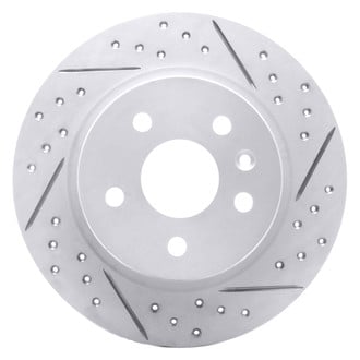 DFC® - Drilled and Slotted Rear Passenger Side Brake Rotor