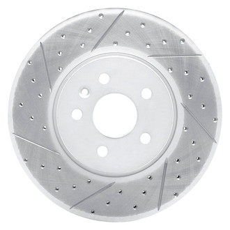 DFC® - Drilled and Slotted Front Driver Side Brake Rotor