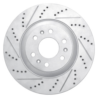DFC® - Drilled and Slotted Front Driver Side Brake Rotor