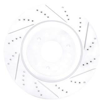DFC® - Drilled and Slotted Front Passenger Side Brake Rotor