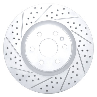 DFC® - Drilled and Slotted Front Driver Side Brake Rotor