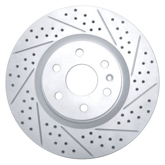 DFC® - Drilled and Slotted Front Passenger Side Brake Rotor