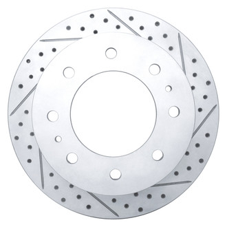 DFC® - Drilled and Slotted Front Passenger Side Brake Rotor