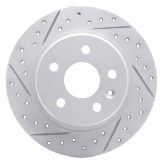 DFC® - Drilled and Slotted Rear Driver Side Brake Rotor