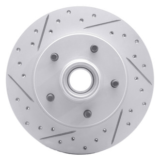 DFC® - Drilled and Slotted Front Passenger Side Brake Rotor