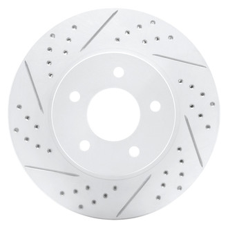 DFC® - Drilled and Slotted Front Driver Side Brake Rotor