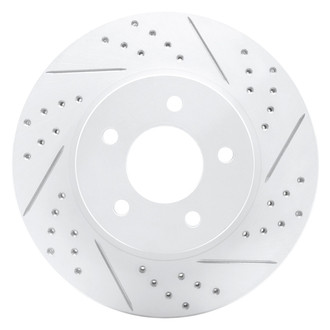 DFC® - Drilled and Slotted Front Passenger Side Brake Rotor