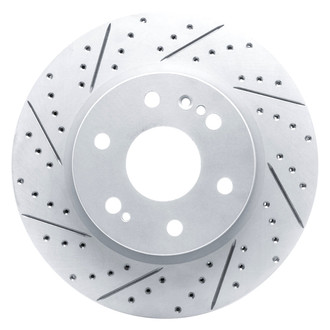 DFC® - Drilled and Slotted Front Driver Side Brake Rotor