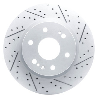 DFC® - Drilled and Slotted Front Passenger Side Brake Rotor