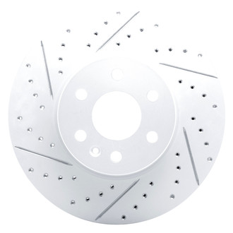 DFC® - Drilled and Slotted Front Driver Side Brake Rotor