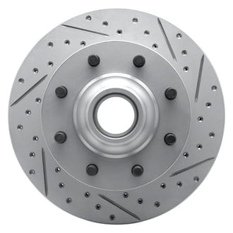 DFC® - Drilled and Slotted Front Passenger Side Brake Rotor