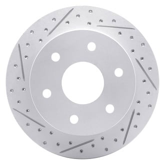 DFC® - Drilled and Slotted Front Driver Side Brake Rotor