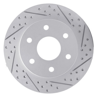 DFC® - Drilled and Slotted Front Passenger Side Brake Rotor