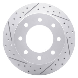 DFC® - Drilled and Slotted Rear Driver Side Brake Rotor